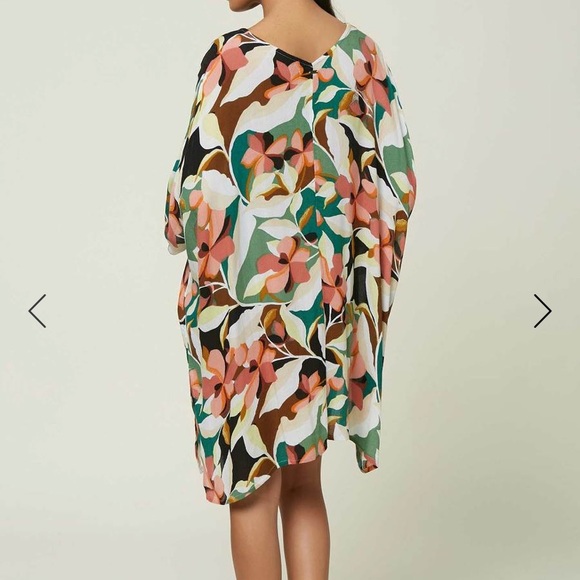 O’Neill beach coverup Tamra floral XS S NWT - Picture 2 of 13